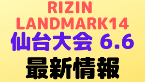 rizin landmark vol14